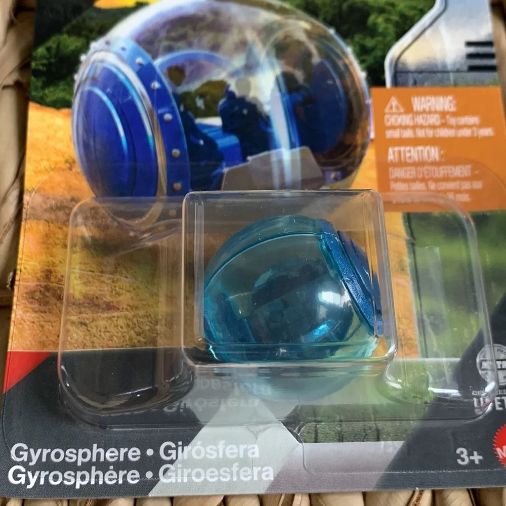 Jurassic World Rebirth Gyrosphere JurassicWorld Matchbox Gyro Sphere Toy Car New